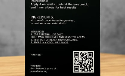 No Escape - Solid Cologne